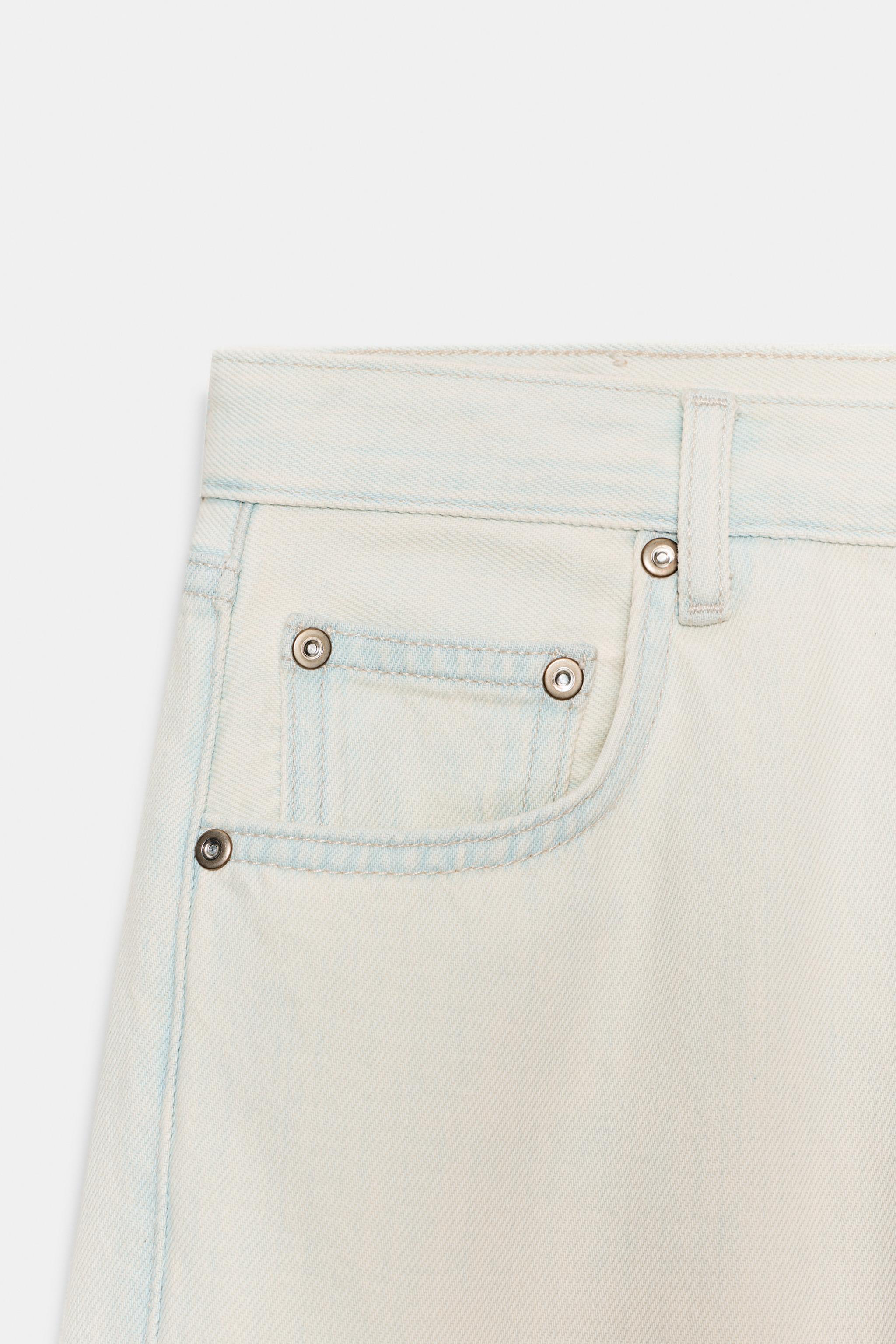 ZW COLLECTION BAGGY MID-RISE JEANS